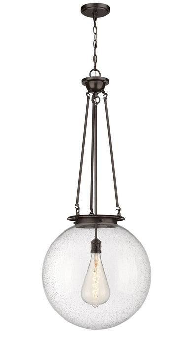 Innovations 221-1P-OB-G204-18 One Light Pendant, Oil Rubbed Bronze