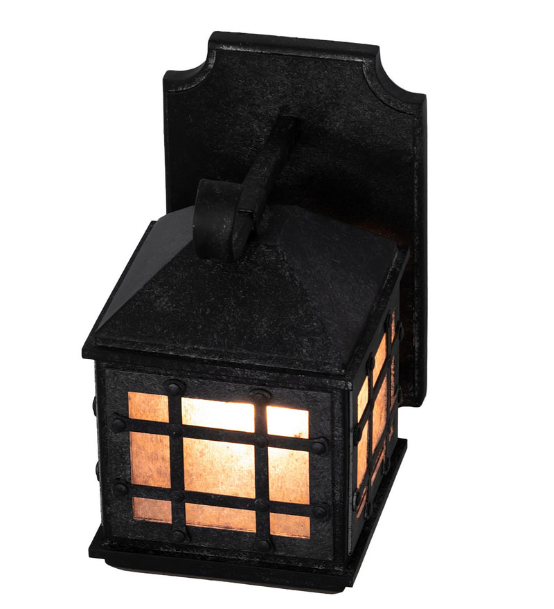 Meyda Tiffany 146488 One Light Wall Sconce, Smoke