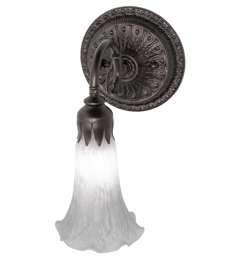 Meyda Tiffany 251863 One Light Wall Sconce, Mahogany Bronze