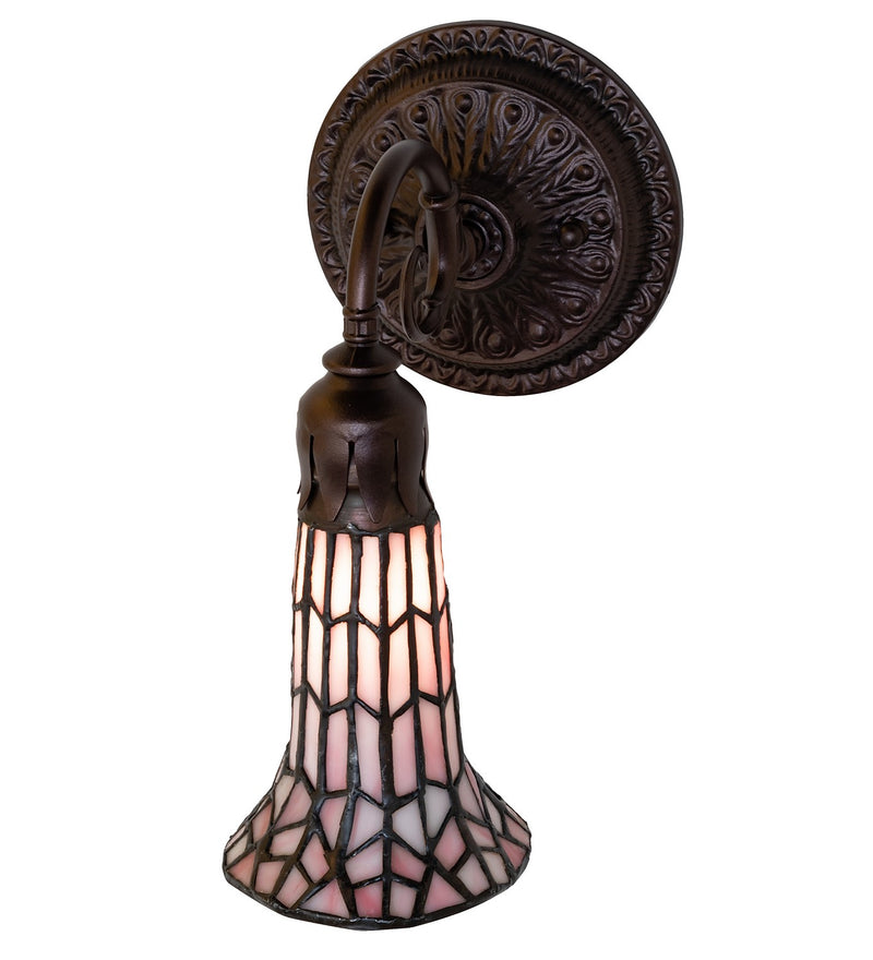 Meyda Tiffany 251870 One Light Wall Sconce, Mahogany Bronze