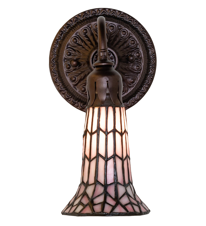 Meyda Tiffany 251870 One Light Wall Sconce, Mahogany Bronze