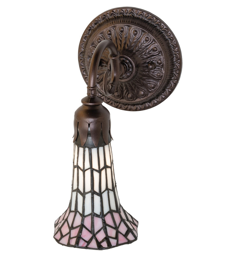 Meyda Tiffany 251871 One Light Wall Sconce, Mahogany Bronze