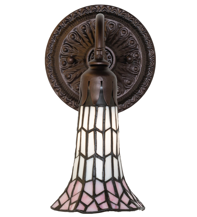 Meyda Tiffany 251871 One Light Wall Sconce, Mahogany Bronze