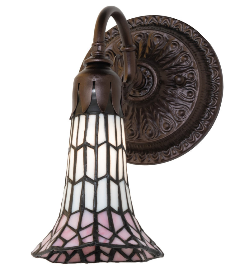 Meyda Tiffany 251871 One Light Wall Sconce, Mahogany Bronze