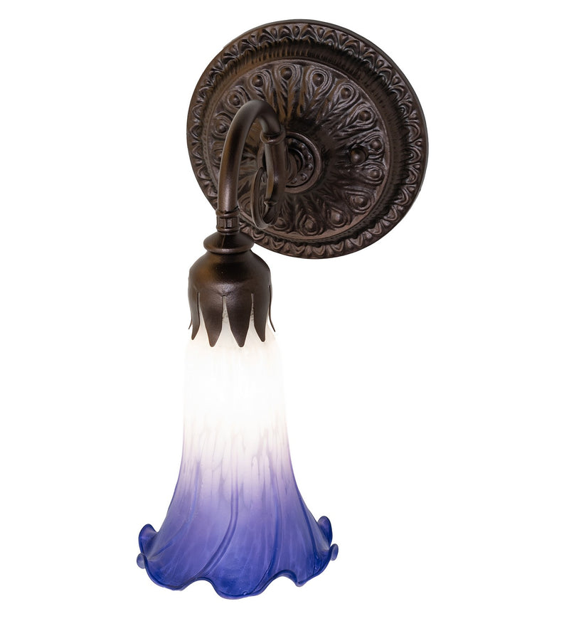 Meyda Tiffany 251874 One Light Wall Sconce, Mahogany Bronze