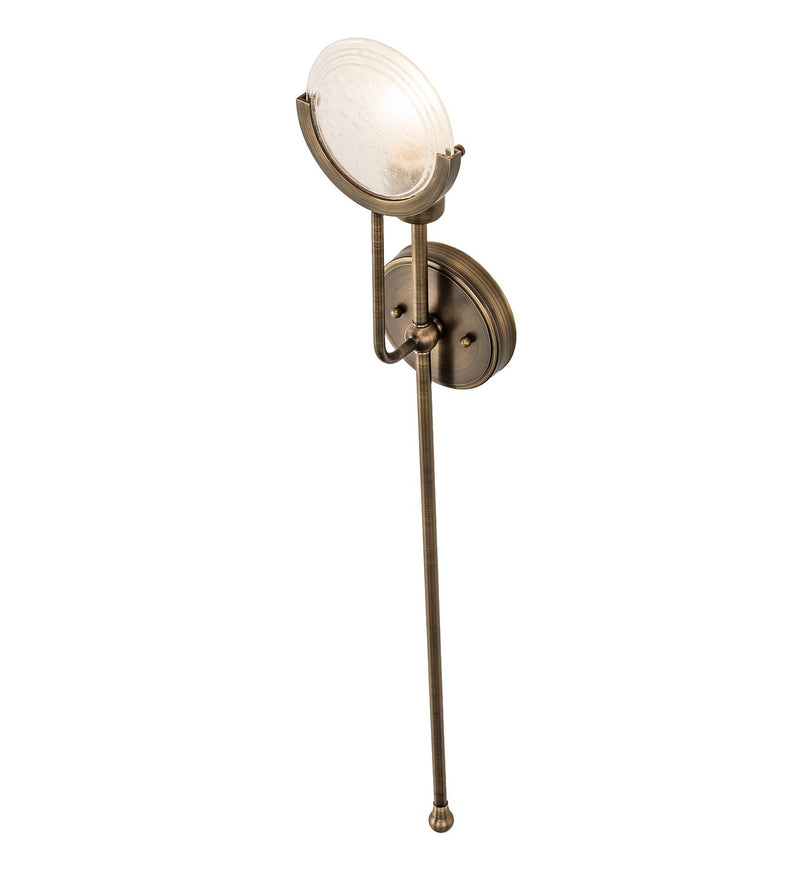 Meyda Tiffany 253079 LED Wall Sconce, Highlighted Craftsman Brown