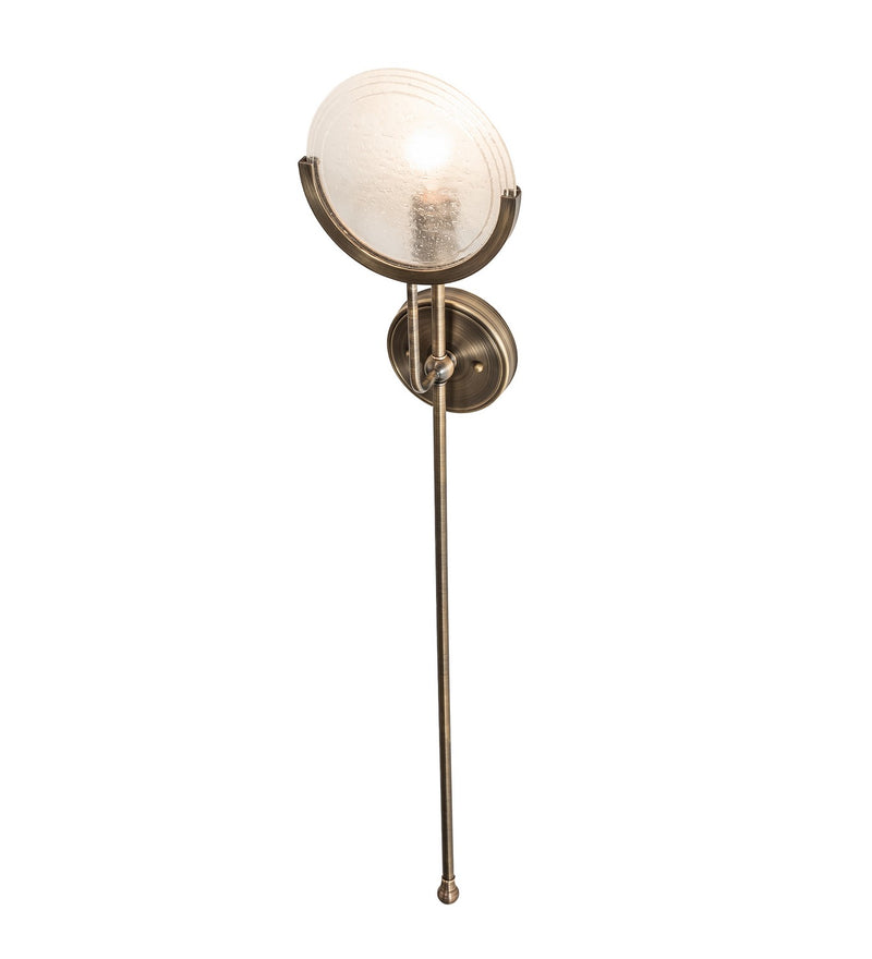 Meyda Tiffany 253080 LED Wall Sconce, Hilighted Craftsman Brown