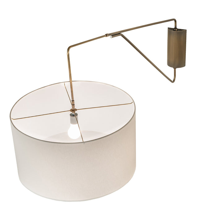 Meyda Tiffany 254392 One Light Wall Sconce, Antique Brass