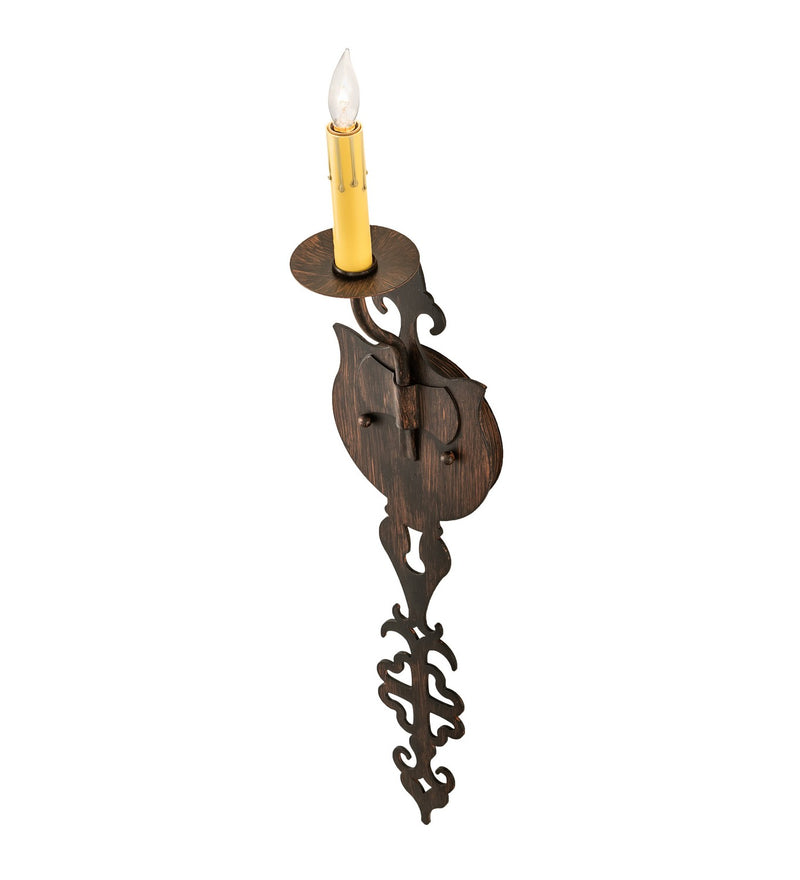 Meyda Tiffany 255148 One Light Wall Sconce, Cimarron Bronze