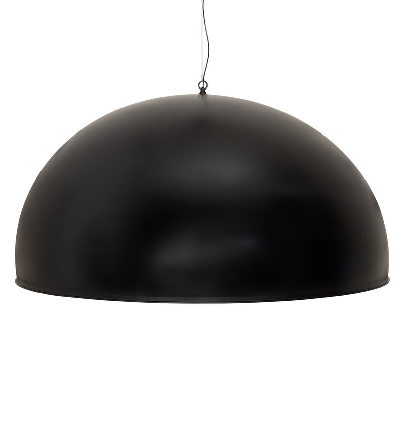 Meyda Tiffany 256512 One Light Pendant, Flat Black And Copper