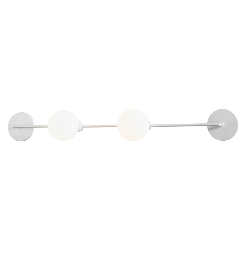 Meyda Tiffany 256727 LED Wall Sconce, Gloss White
