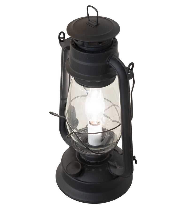 Meyda Tiffany 258288 One Light Table Lamp, Costello Black