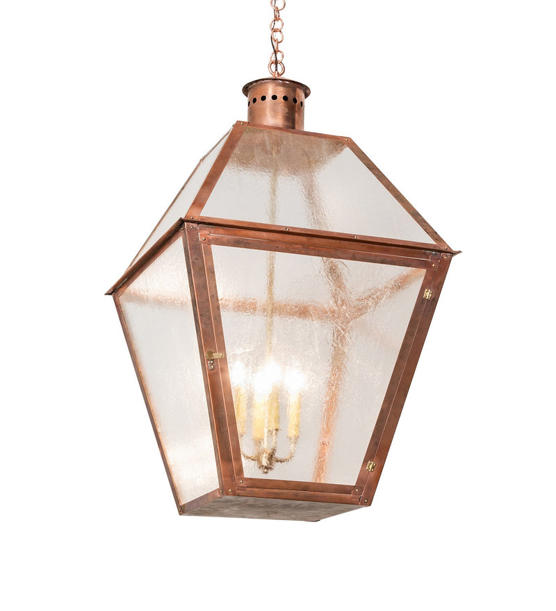 Meyda Tiffany 258708 LED Pendant, Raw Copper & Raw Brass
