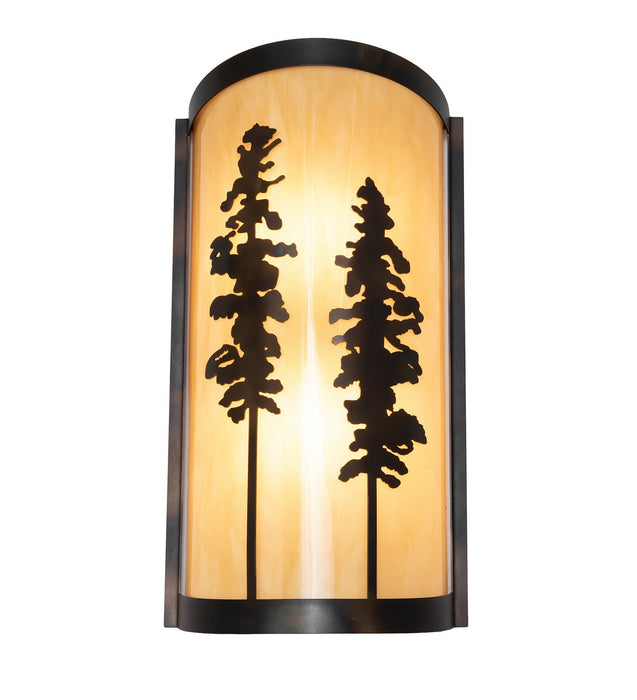 Meyda Tiffany 259057 LED Wall Sconce, Light Burnished Antique Copper
