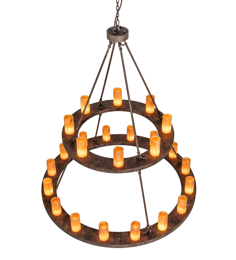 Meyda Tiffany 259406 24 Light Chandelier, Baroque