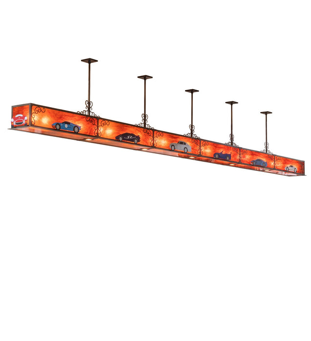 Meyda Tiffany 259803 LED Pendant, Antique Copper