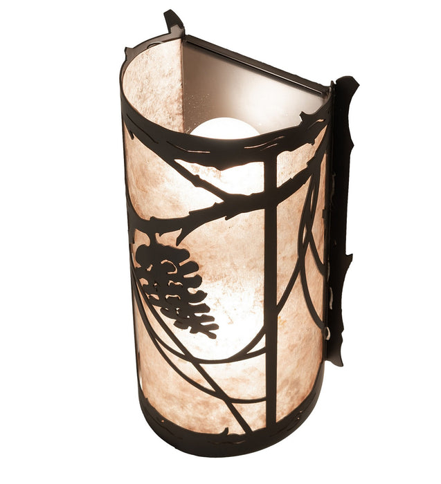 Meyda Tiffany 260256 Two Light Wall Sconce, Oil Rubbed Bronze