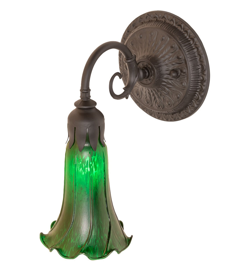 Meyda Tiffany 260475 One Light Wall Sconce, Oil Rubbed Bronze