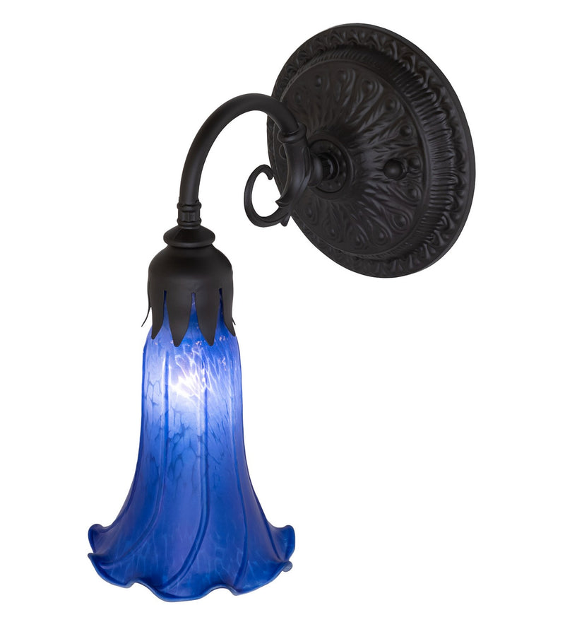 Meyda Tiffany 260477 One Light Wall Sconce, Oil Rubbed Bronze