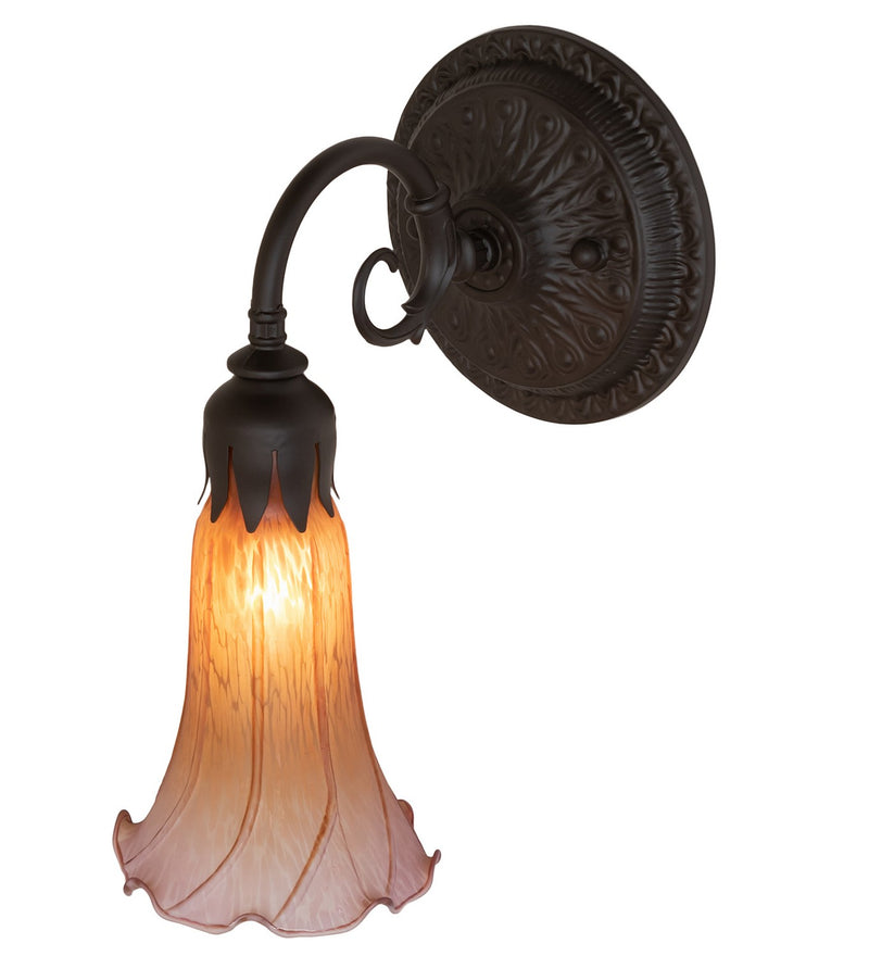 Meyda Tiffany 260478 One Light Wall Sconce, Oil Rubbed Bronze