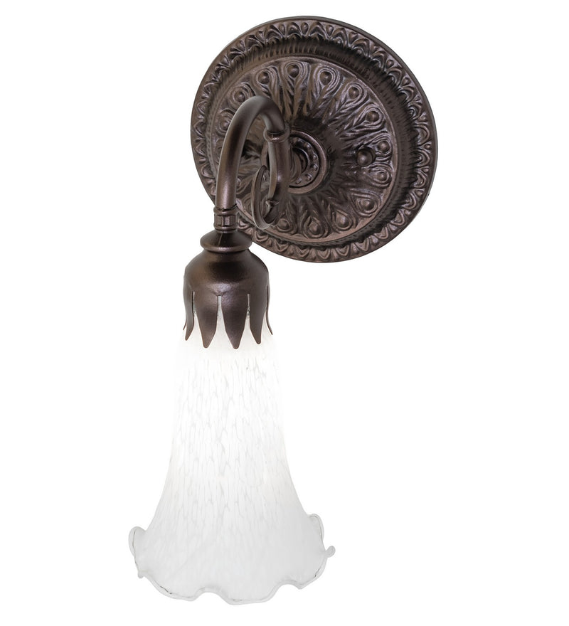 Meyda Tiffany 261101 One Light Wall Sconce, Mahogany Bronze