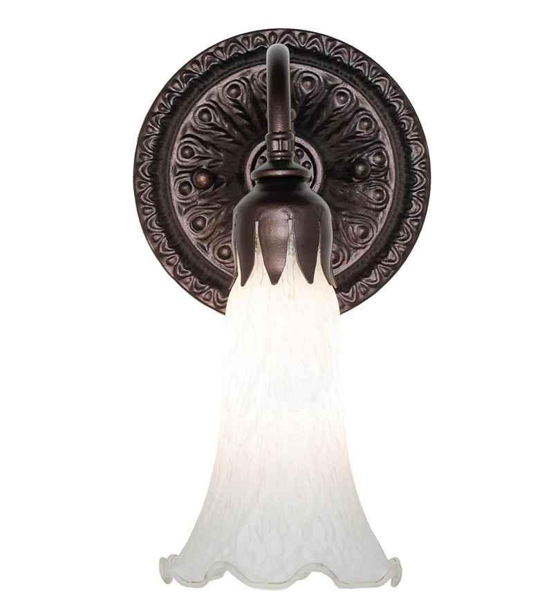 Meyda Tiffany 261101 One Light Wall Sconce, Mahogany Bronze