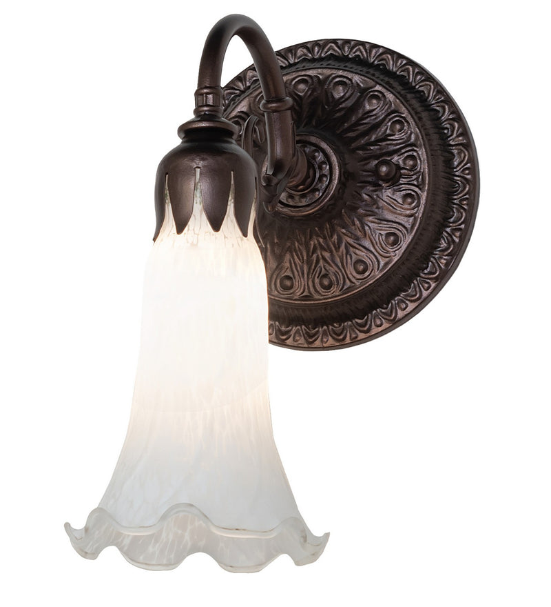 Meyda Tiffany 261101 One Light Wall Sconce, Mahogany Bronze