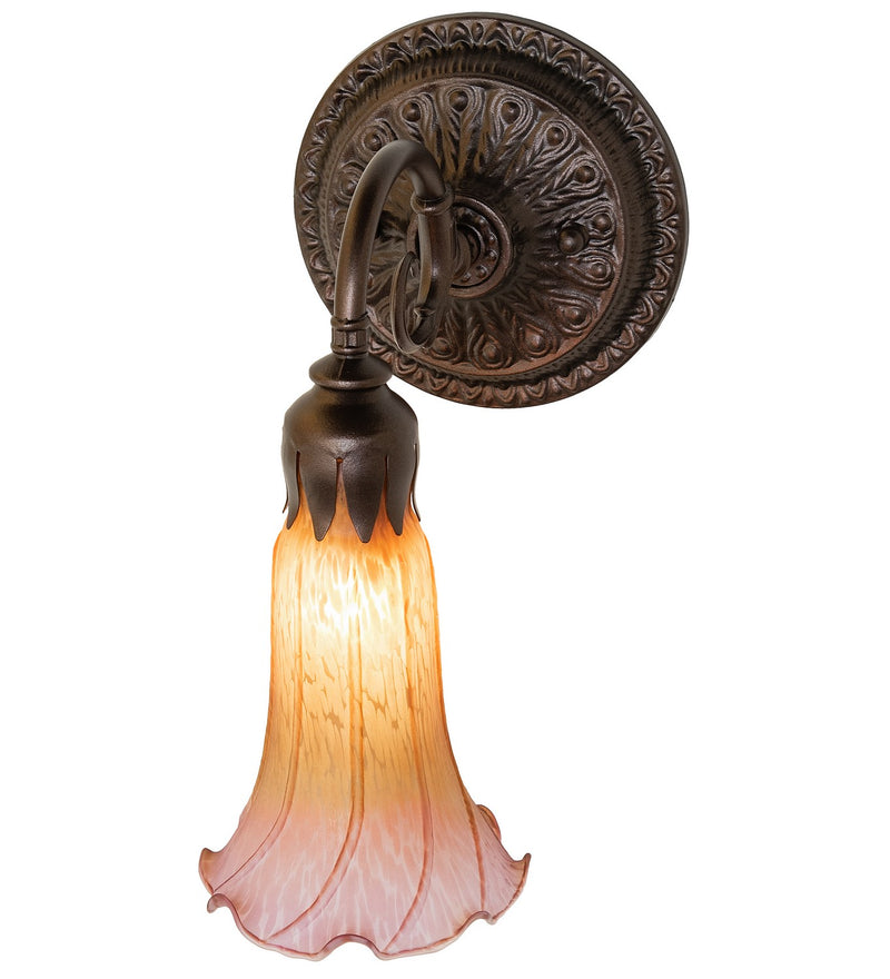 Meyda Tiffany 261103 One Light Wall Sconce, Mahogany Bronze