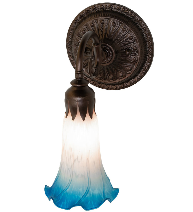 Meyda Tiffany 261104 One Light Wall Sconce, Mahogany Bronze