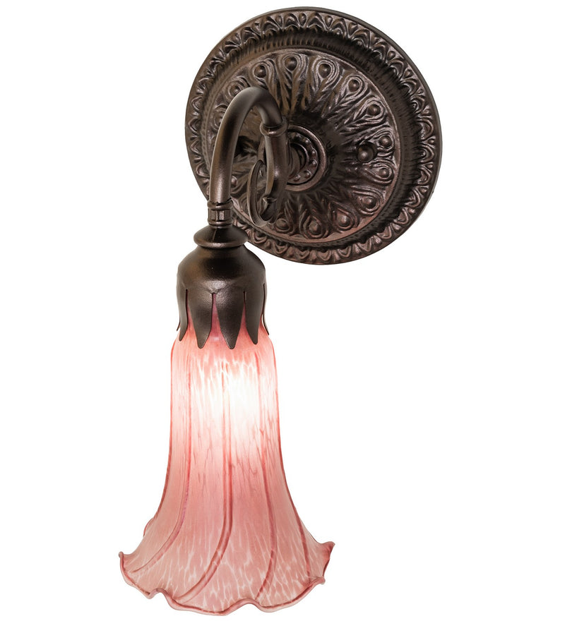 Meyda Tiffany 261105 One Light Wall Sconce, Mahogany Bronze