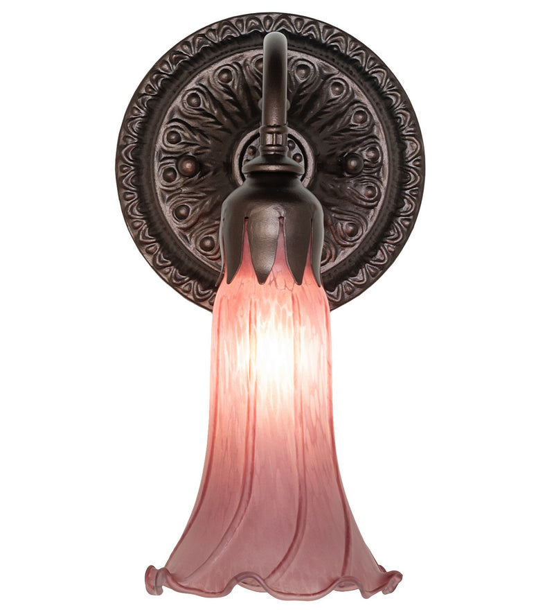 Meyda Tiffany 261105 One Light Wall Sconce, Mahogany Bronze