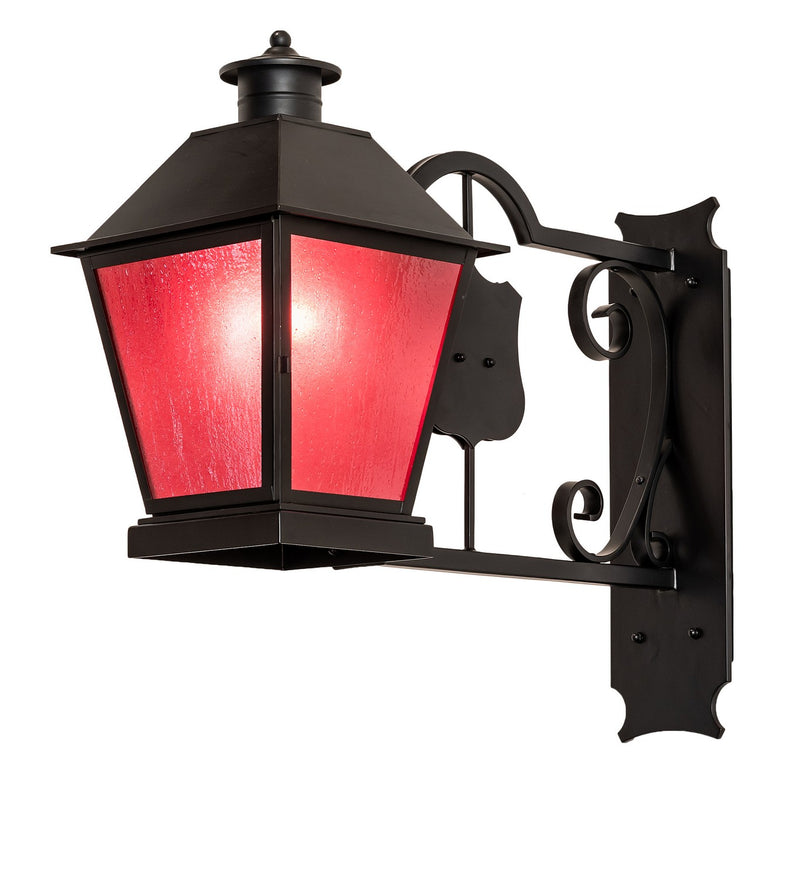 Meyda Tiffany 261374 One Light Wall Sconce, Blackwash