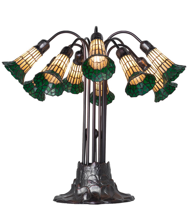 Meyda Tiffany 261668 Ten Light Table Lamp