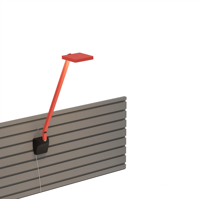 Koncept FCD-1-MFR-SLT LED Desk Lamp, Matte Fire Red