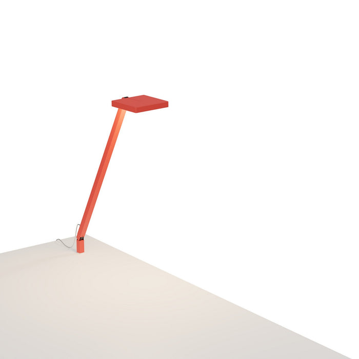 Koncept FCD-1-MFR-THR LED Desk Lamp, Matte Fire Red