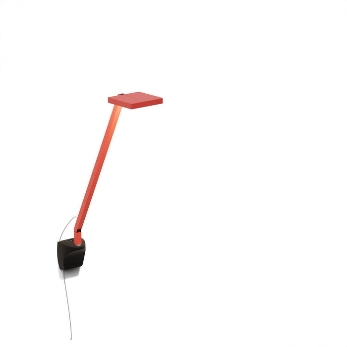 Koncept FCD-1-MFR-WAL LED Desk Lamp, Matte Fire Red