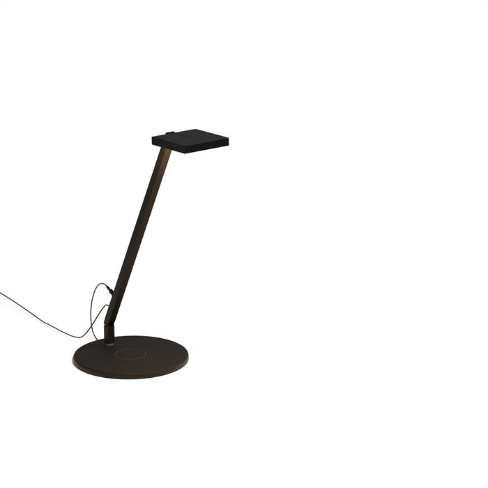 Koncept FCD-1-MTB-QCB LED Desk Lamp, Matte Black