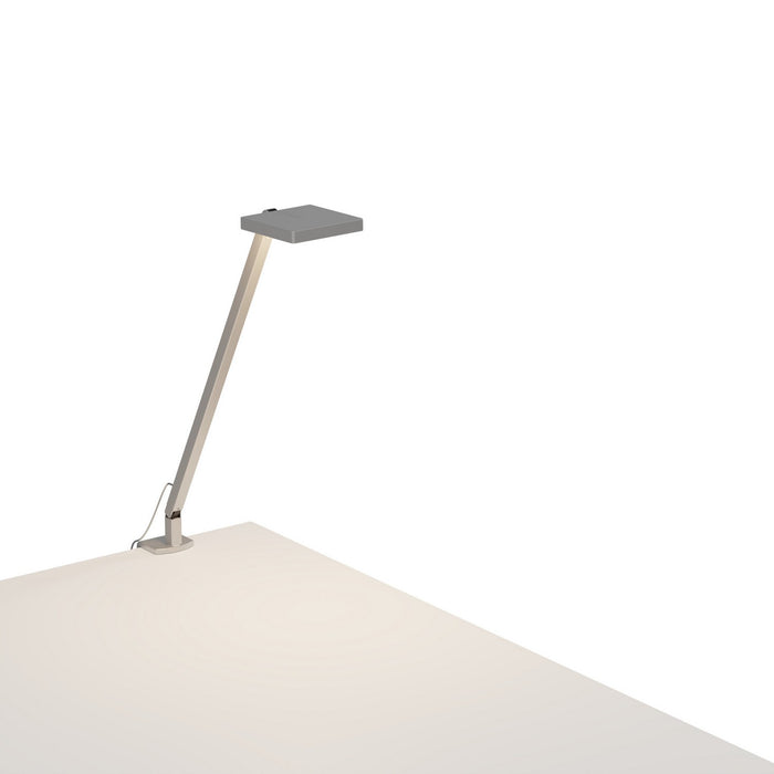 Koncept FCD-1-SIL-2CL LED Desk Lamp, Silver