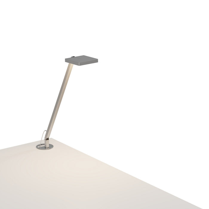 Koncept FCD-1-SIL-GRM LED Desk Lamp, Silver