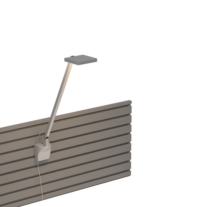 Koncept FCD-1-SIL-SLT LED Desk Lamp, Silver