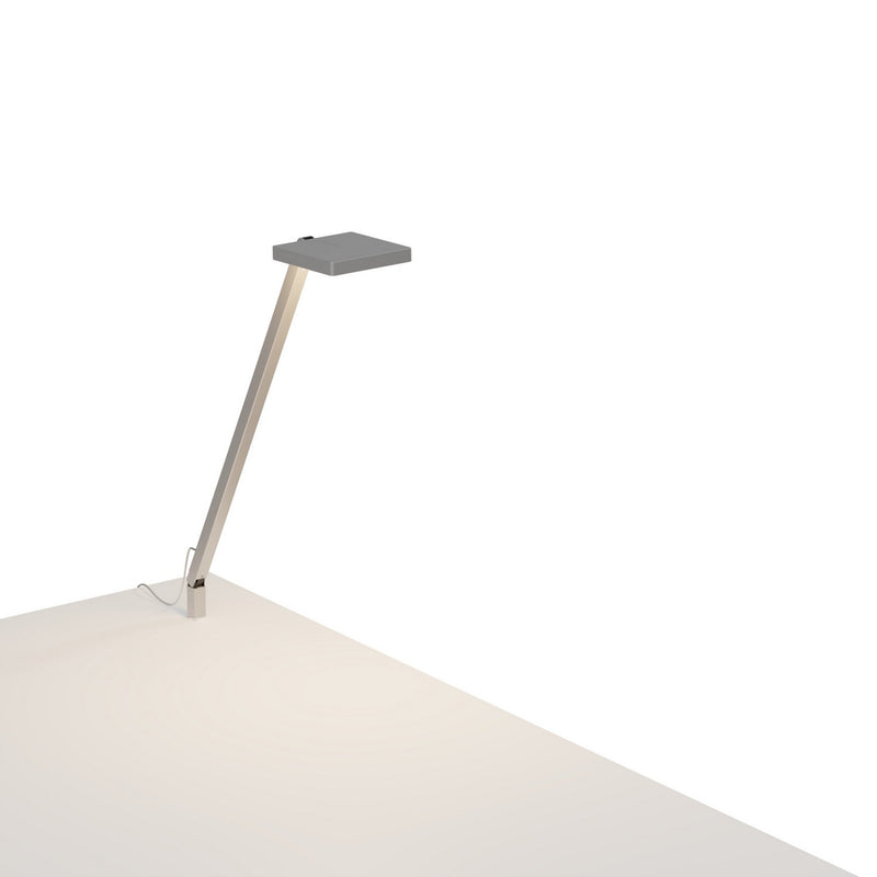 Koncept FCD-1-SIL-THR LED Desk Lamp, Silver