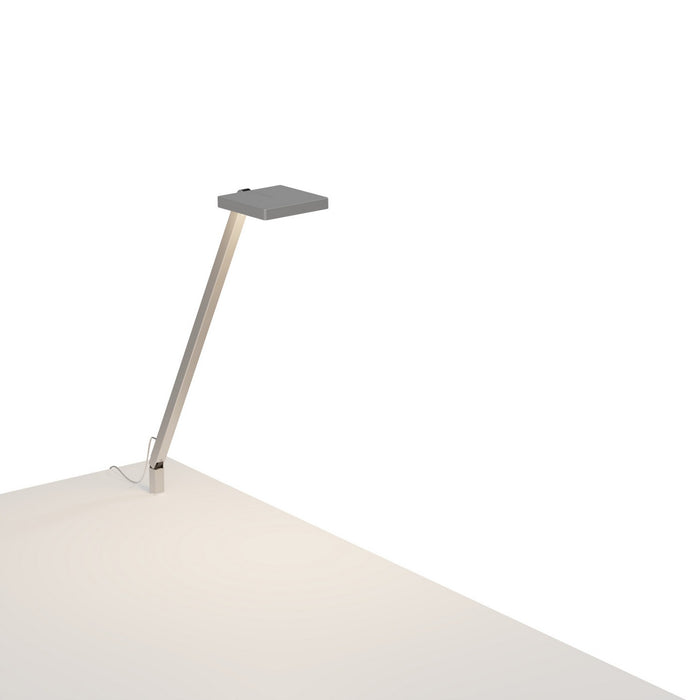 Koncept FCD-1-SIL-THR LED Desk Lamp, Silver