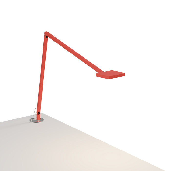 Koncept FCD-2-MFR-GRM LED Desk Lamp, Matte Fire Red