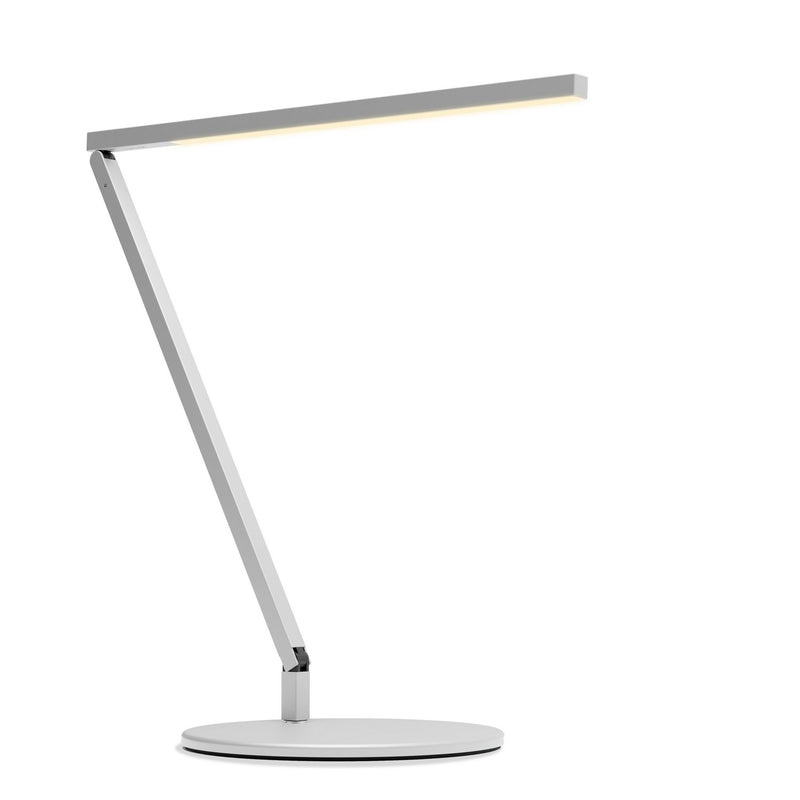Koncept ZBD1000-W-SIL-DSK LED Desk Lamp, Silver
