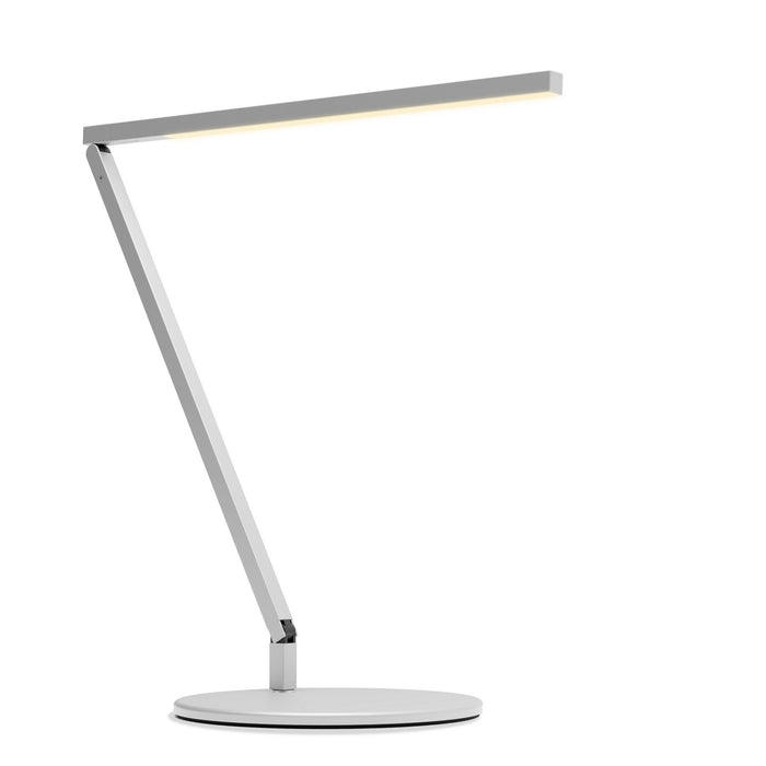 Koncept ZBD1000-W-SIL-DSK LED Desk Lamp, Silver