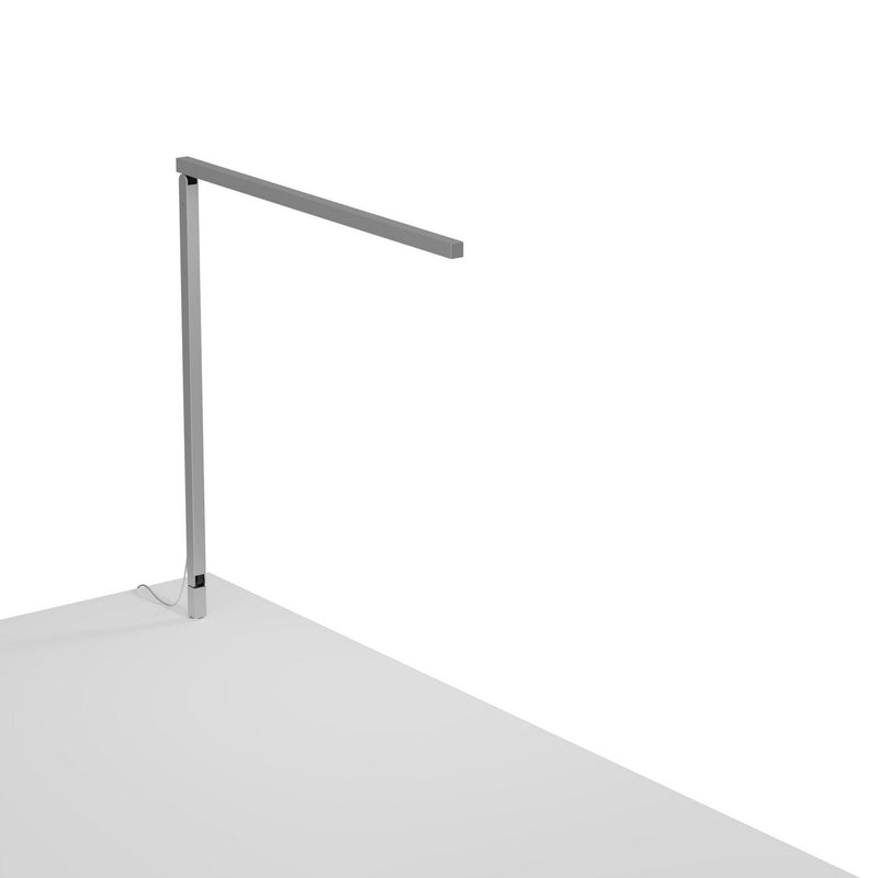 Koncept ZBD1000-W-SIL-THR LED Desk Lamp, Silver