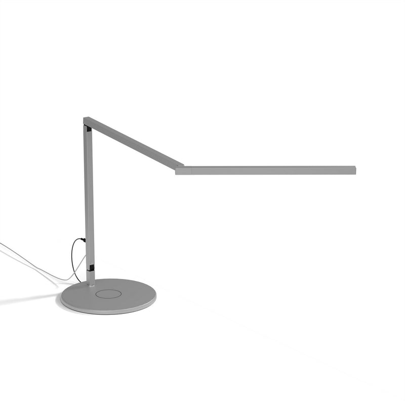Koncept ZBD3100-SIL-PRO-QCB LED Desk Lamp, Silver