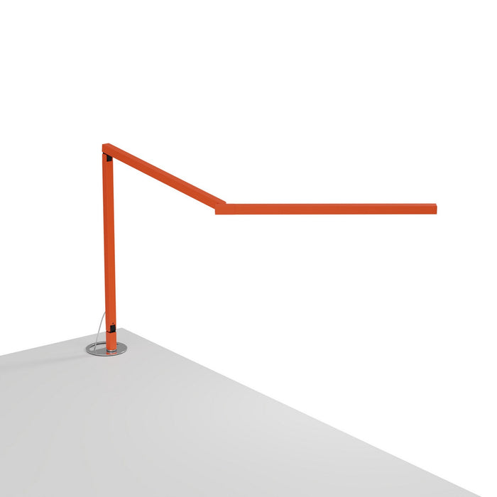 Koncept ZBD3100-W-MOR-GRM LED Desk Lamp, Matte Orange