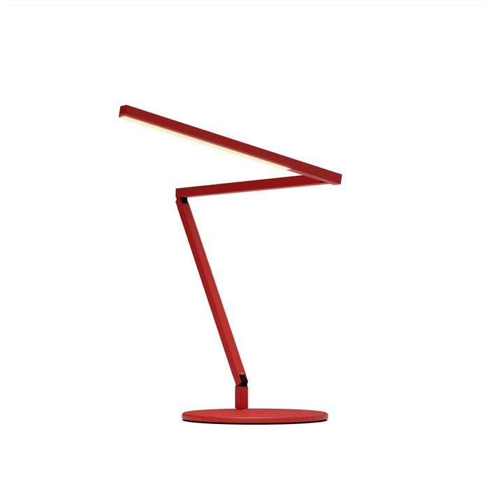 Koncept ZBD3100-W-MRD-DSK LED Desk Lamp, Matte Red