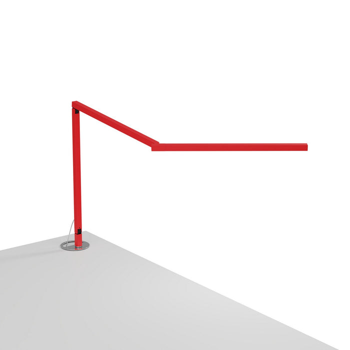 Koncept ZBD3100-W-MRD-GRM LED Desk Lamp, Matte Red